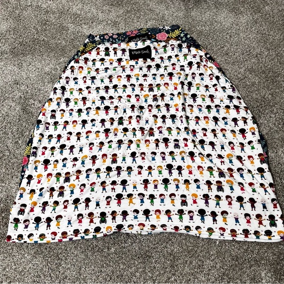 Milk‎ Snob 5-in-1 Cover Bundle Lot White Multi Color Children Blue Floral - Picture 7 of 7